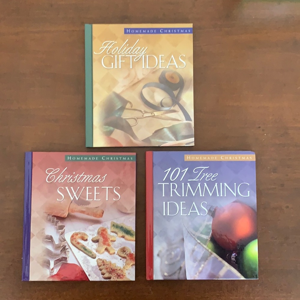 Christmas Gift Books,   Holiday Sweets, Decoration and Gift Ideas,  3 Books